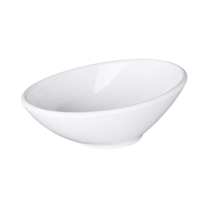 Melamine Oblong Bowl - White