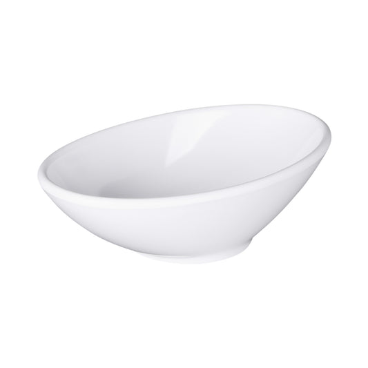 Melamine Oblong Bowl - White