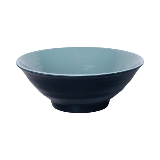 Melamine Bowl - Abyss Gloss Inside/Lapis Matte Outside