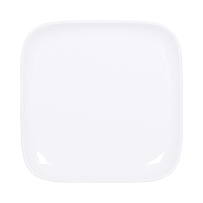 Melamine Square Plate - White