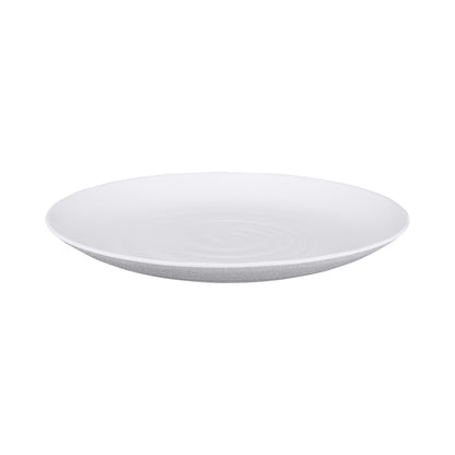Melamine Round Plate - White