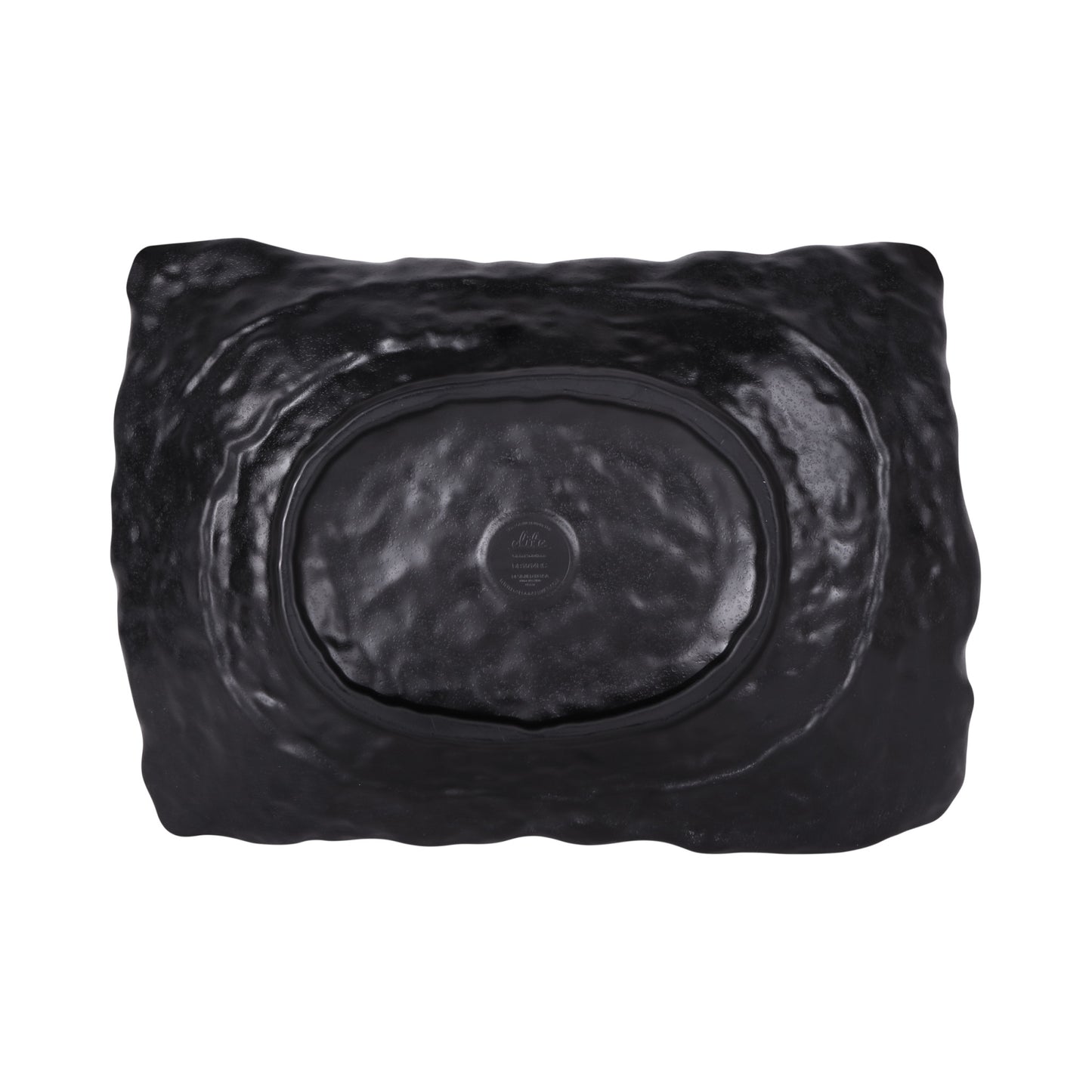 Melamine Rectangular Bowl - Coal