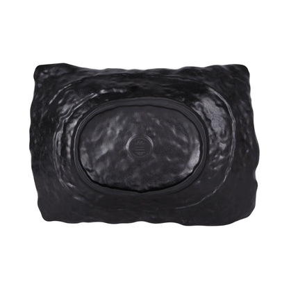 Melamine Rectangular Bowl - Coal