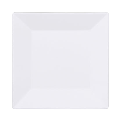 Melamine Square Plate - White