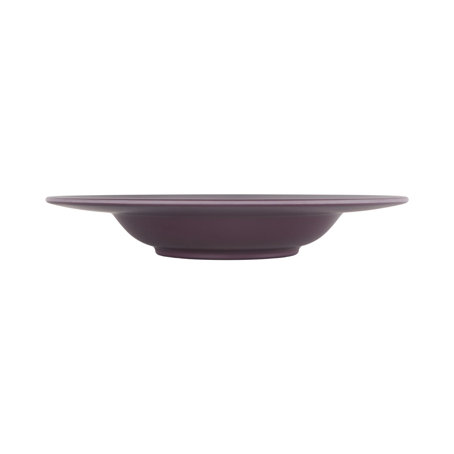 Melamine Round Past/Soup Bowl - Purple Glaze