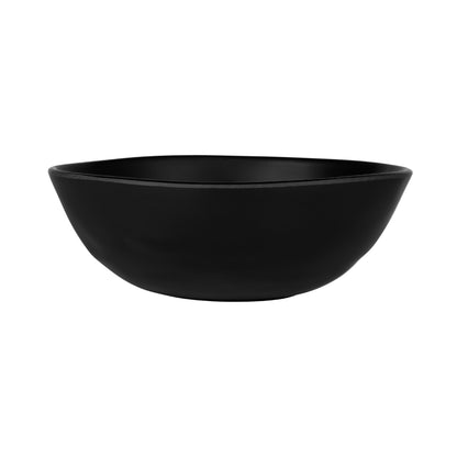 Melamine Round Bowl - Black