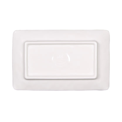 Melamine Rectangular Plate - Taupe Design