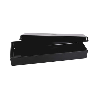 Melamine Rectangular Bin - Black