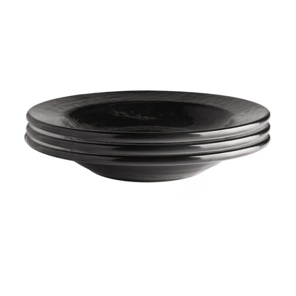 Melamine Pasta/Soup Bowl - Black