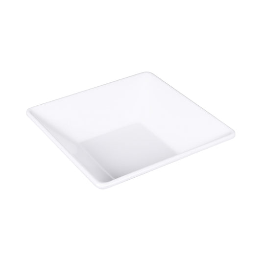 Melamine Square Bowl - White