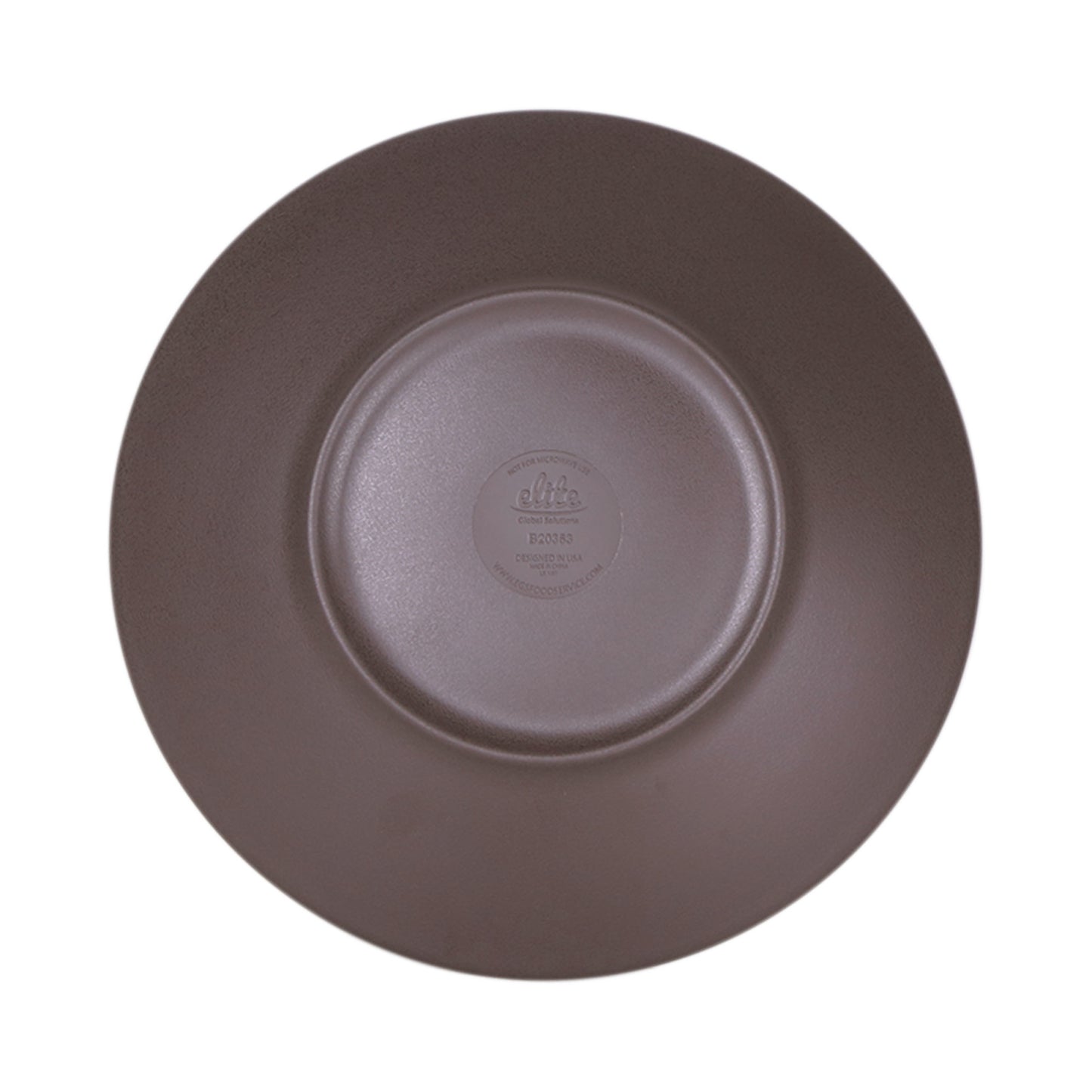 Melamine Round Plate - Knotwood