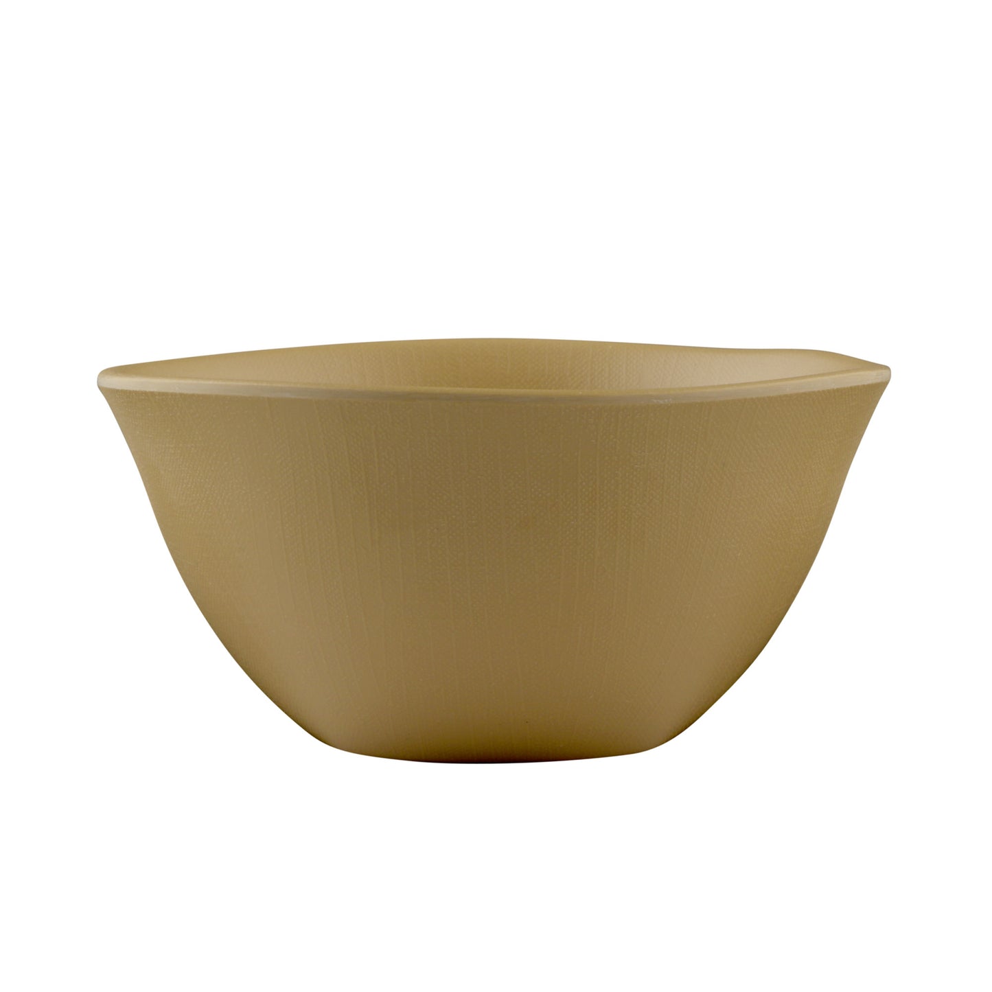 Melamine Round Bowl - Rattan