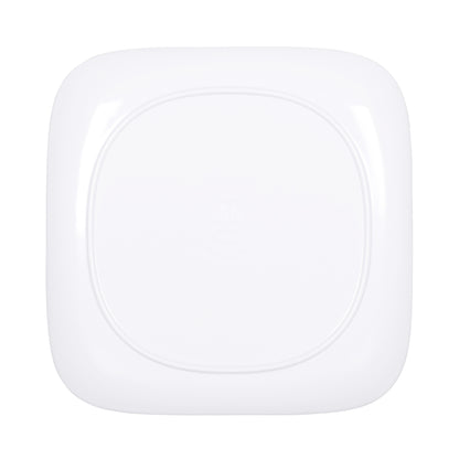 Melamine Square Plate - White