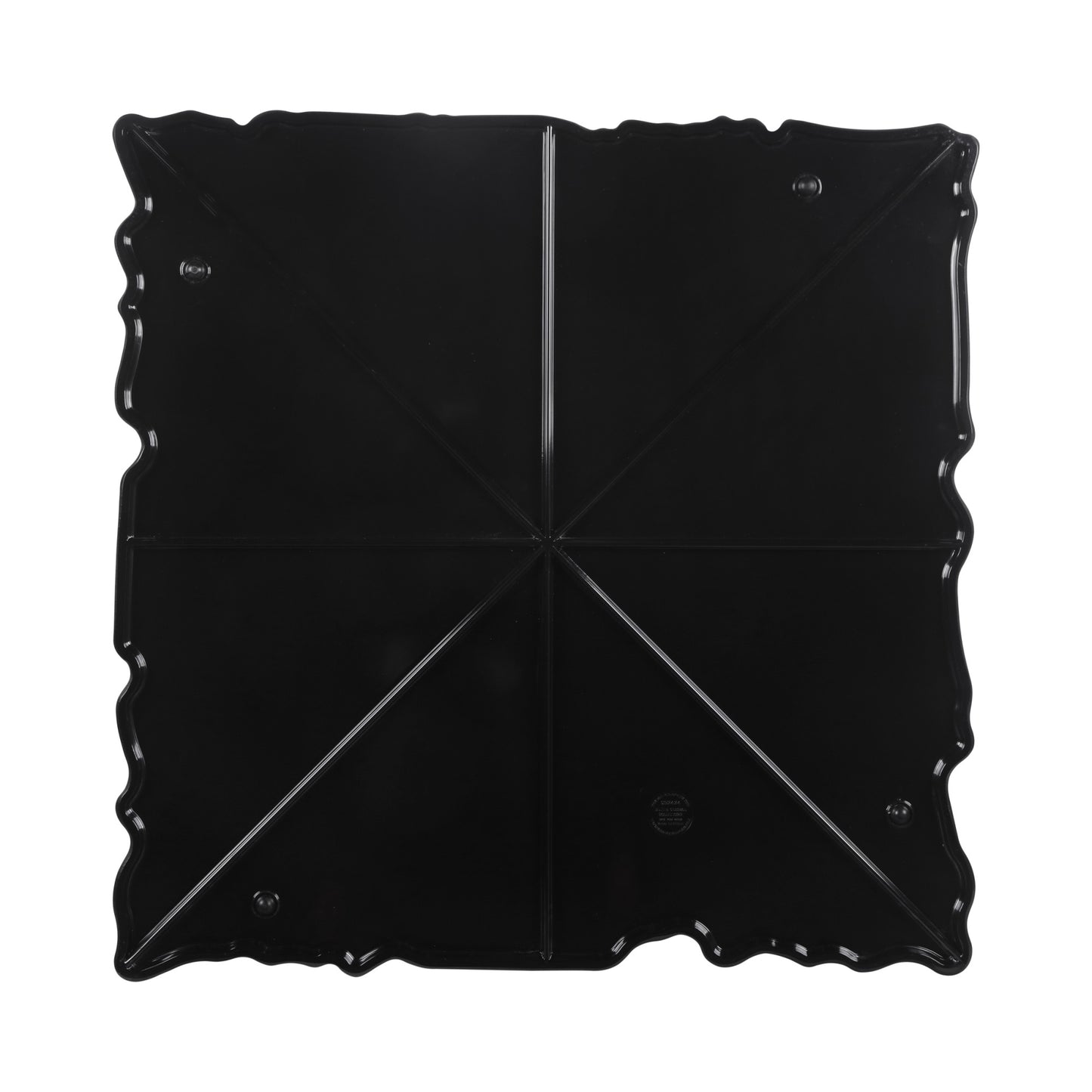 Melamine Square Shape Riser - Black Granite