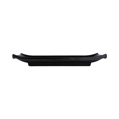 Melamine Rectangular Tray - Black