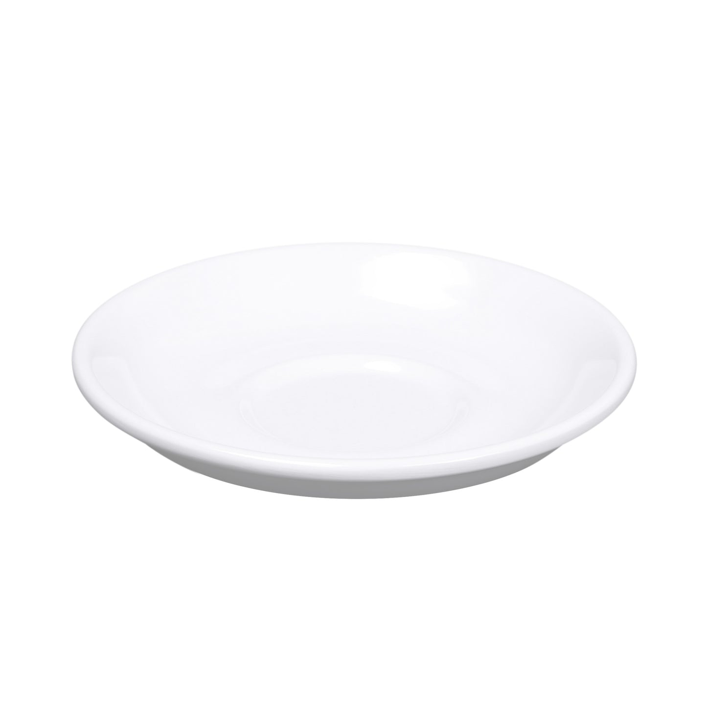Melamine Coffee Saucer - White