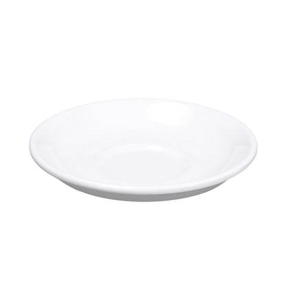 Melamine Coffee Saucer - White
