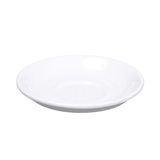 Melamine Coffee Saucer - White