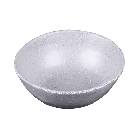 Melamine Round Bowl - Granite Stone