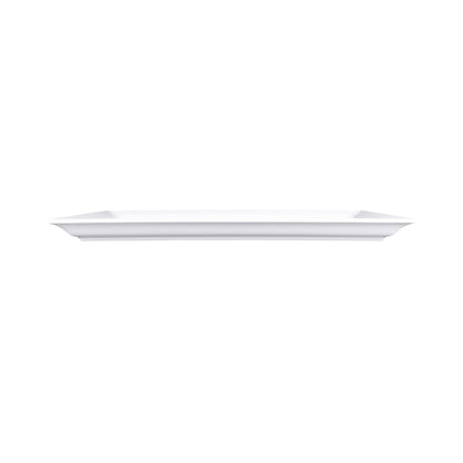 Melamine Rectangular Serving Platter - White