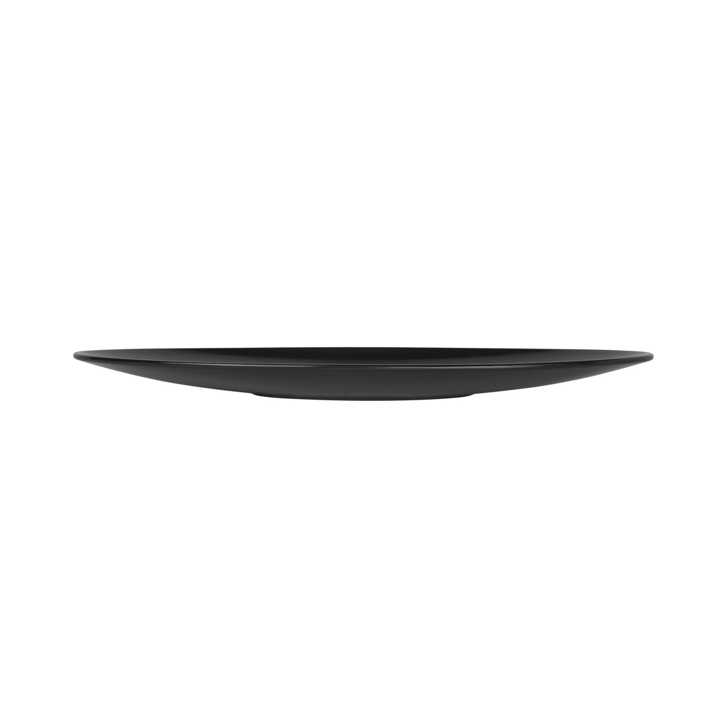 Melamine Oblong Salmon Platter - Black