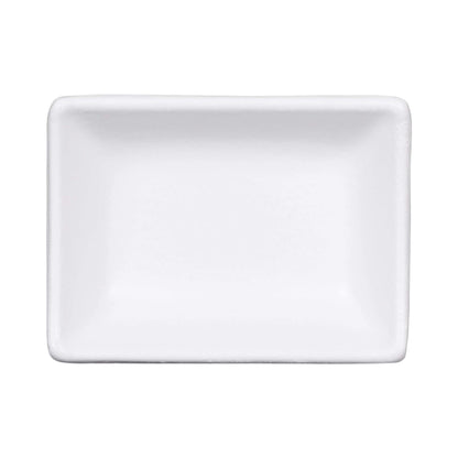 Melamine Rectangular Kozara - White
