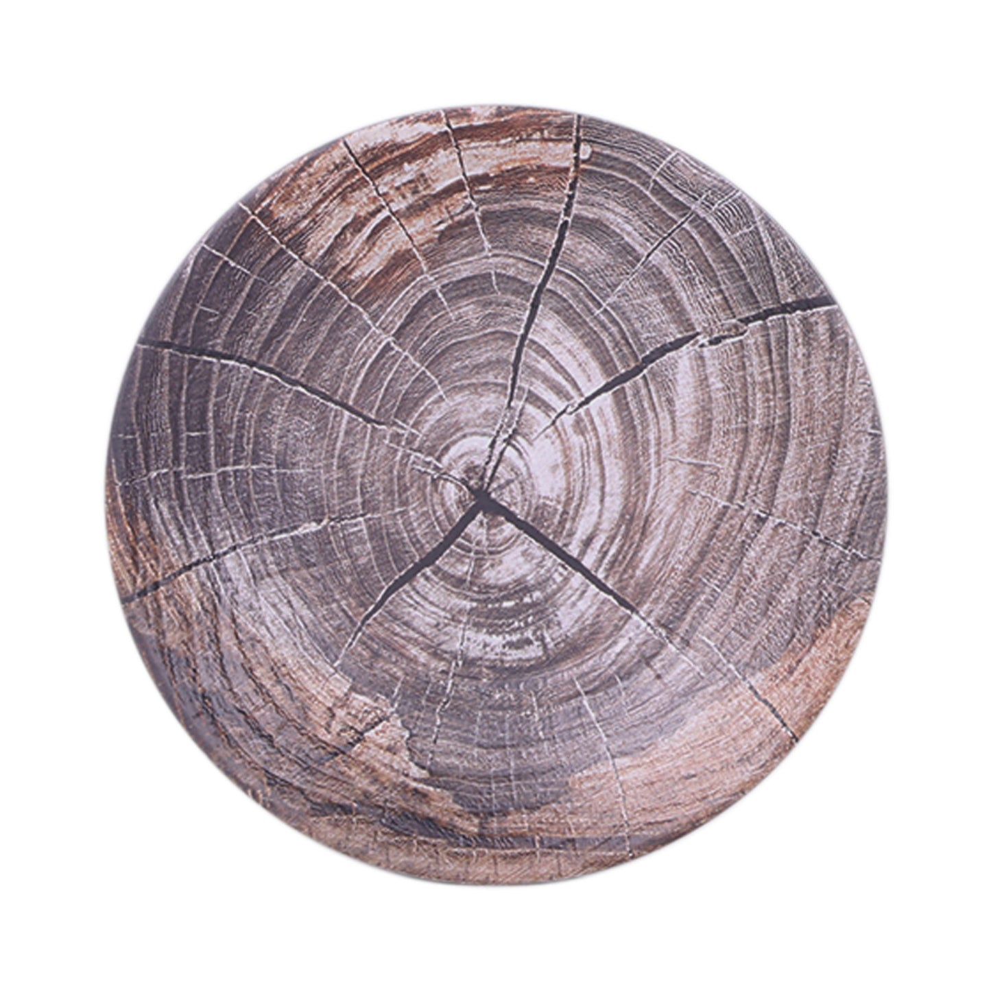 Melamine Round Plate - Knotwood