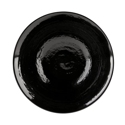 Melamine Bowl - Black Matte Finish Outside/Black Gloss Finish Inside