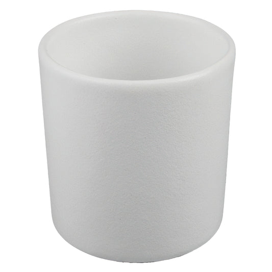 1.7 qt., 5.51" Salad Bar Round Dressing Insert no Rim, 5.71" Deep,  Bugambilia MOD Smooth Finish, White