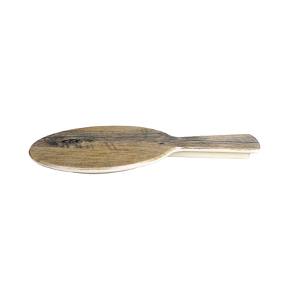 Melamine Round Serving Board - Driftwood