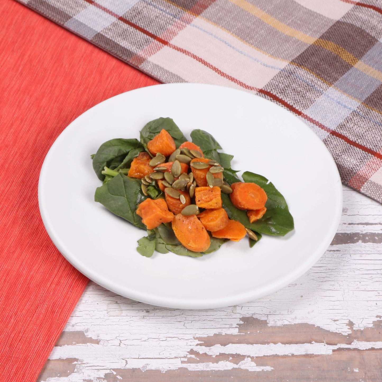 Melamine Round Plate - Off White