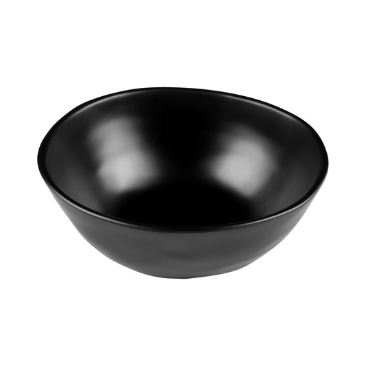 Melamine Round Bowl - Black