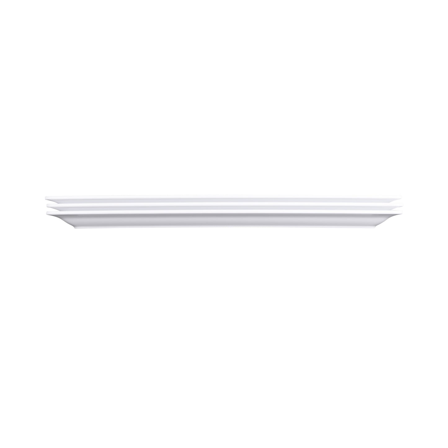 Melamine Rectangular Serving Platter - White
