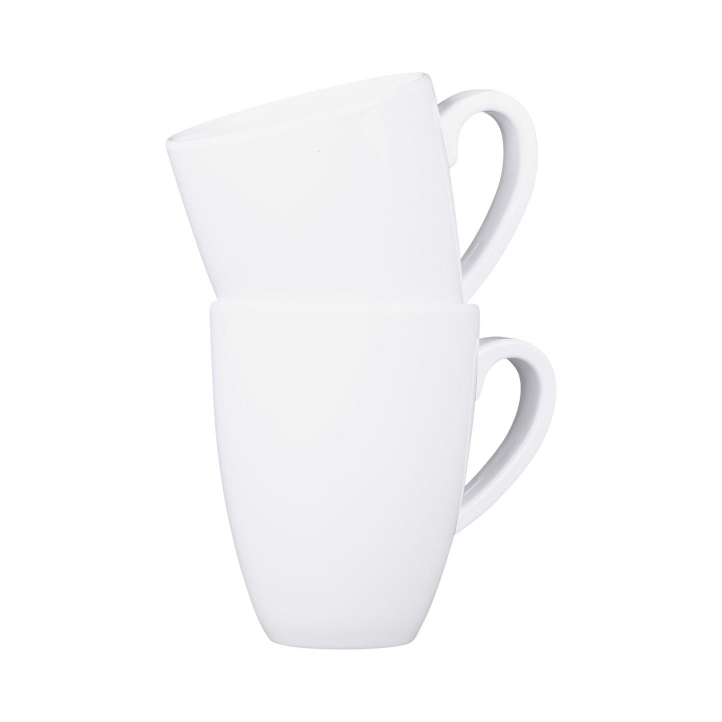 Melamine Mug w/ Handle - White