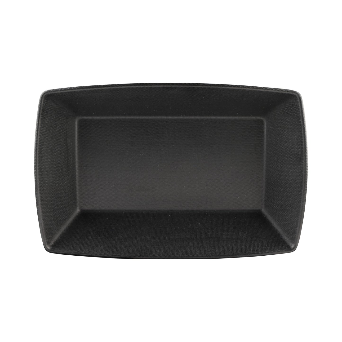 Melamine Rectangular Bowl - Black