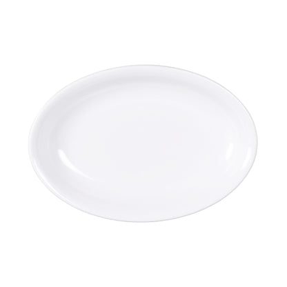 Melamine Oval Platter - White