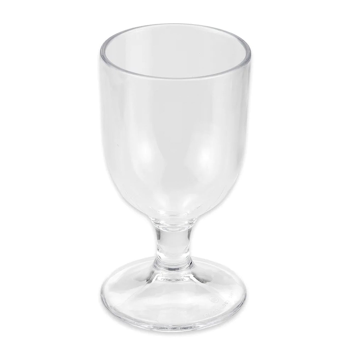 8 oz. (9 oz. Rim-Full), 3" Goblet, 5.5" Tall (12 Pack)