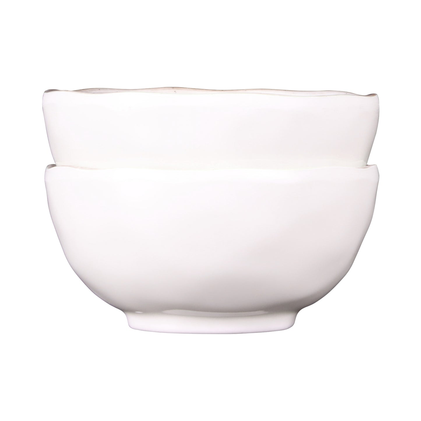 Melamine Round Bowl - Taupe Design
