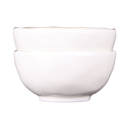 Melamine Round Bowl - Taupe Design