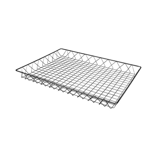 Metal Rectangular Wire Basket - Gunmetal Grey