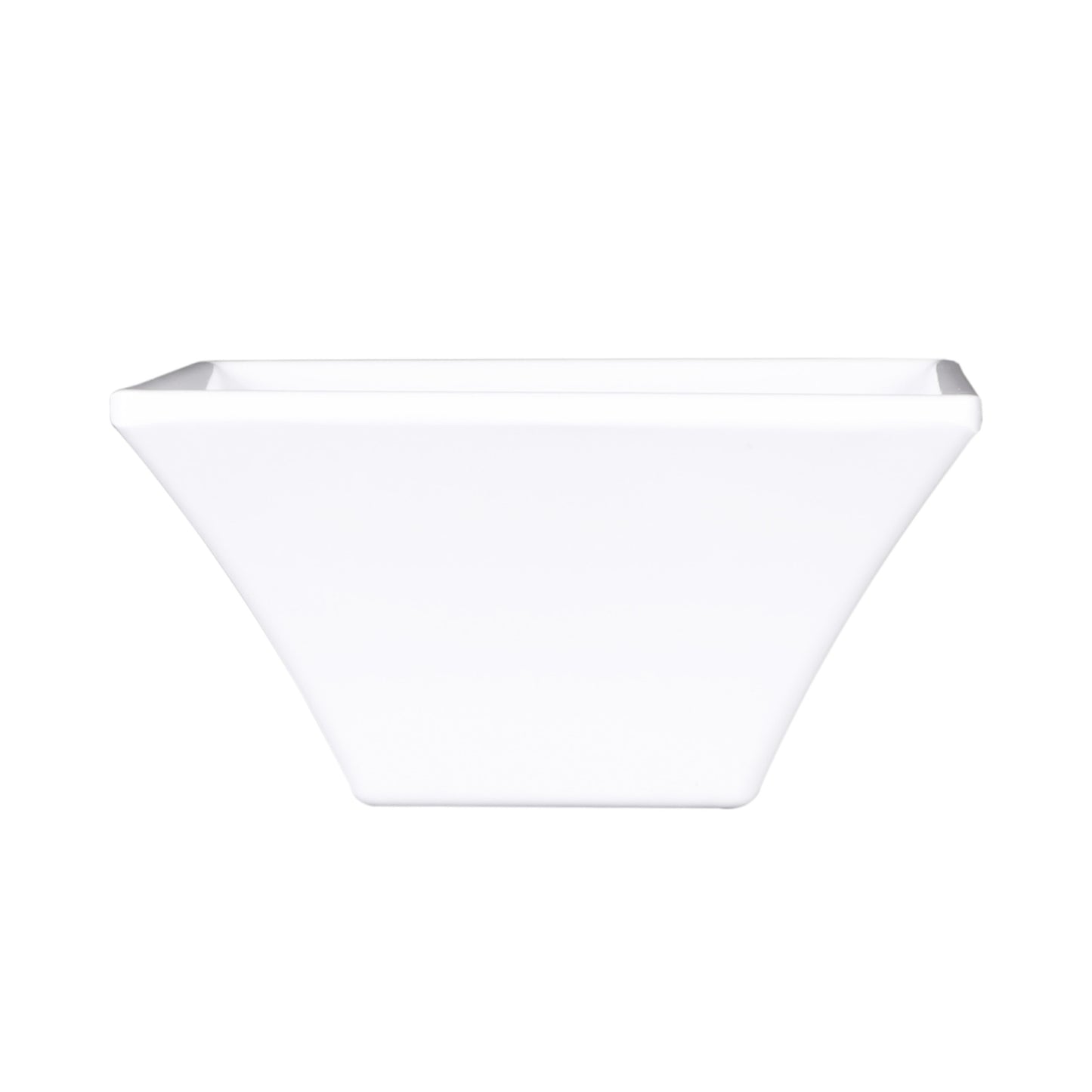 Melamine Square Bowl - White