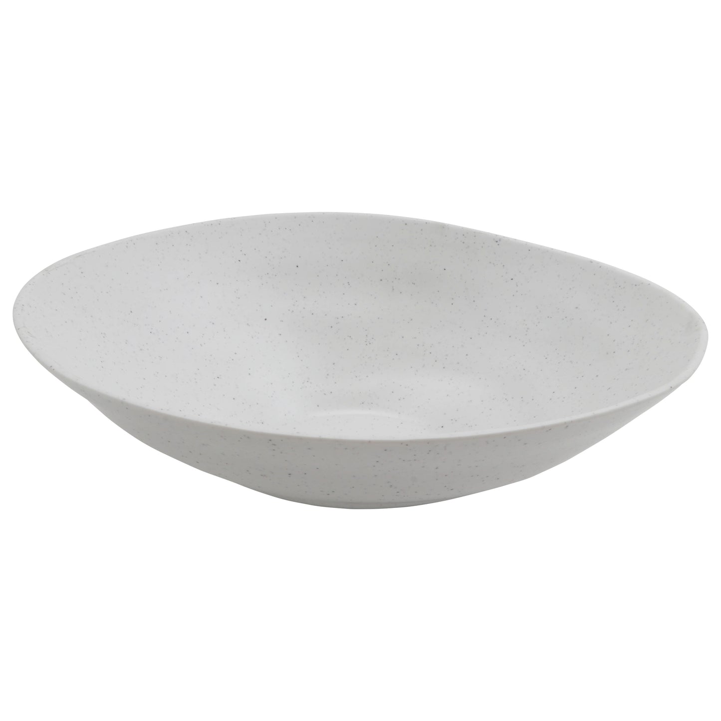 130 oz zeal stone natural oval melamine bowl (large), 16"L x 13"W x 5"H, GET, cheforward