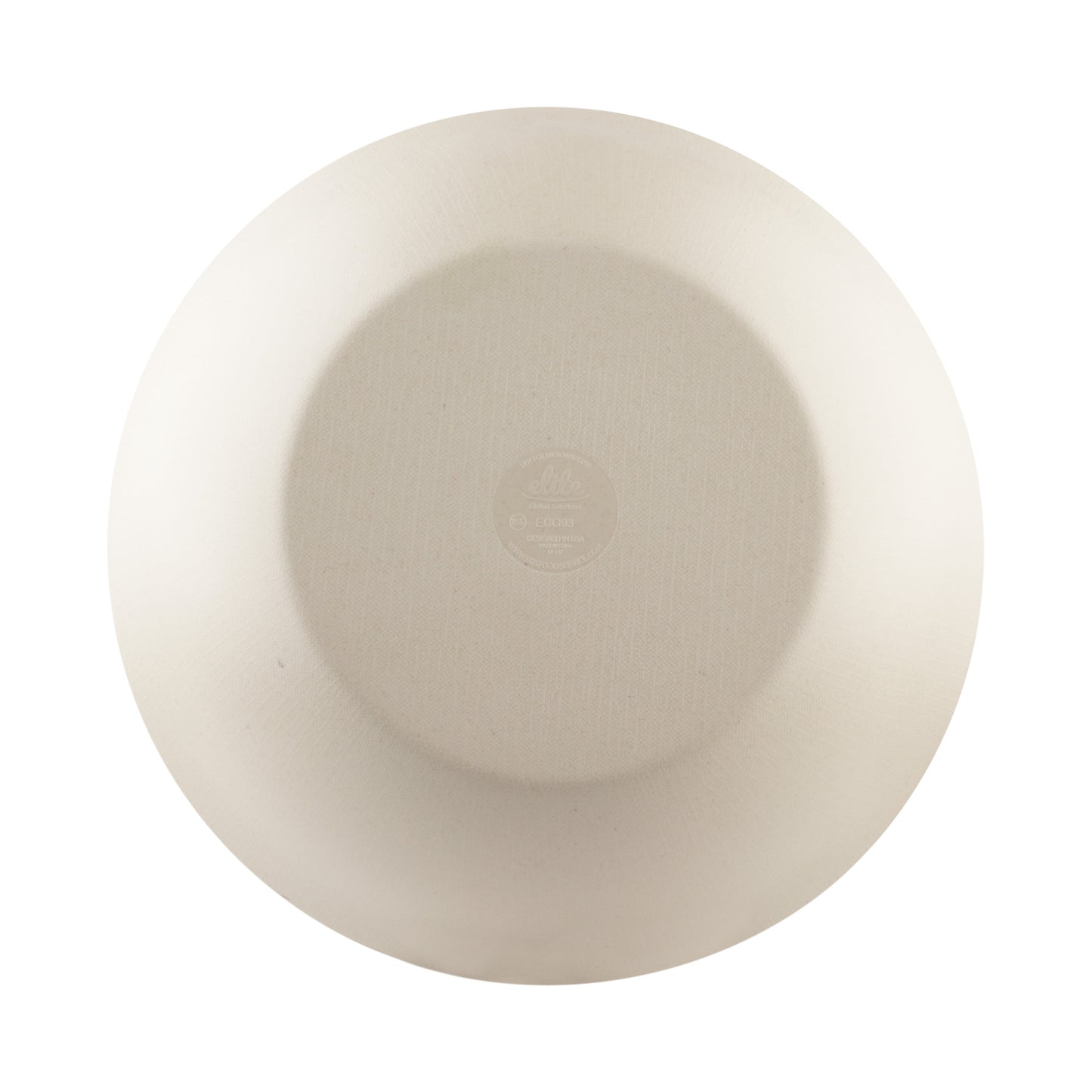 Melamine Round Bowl - Papyrus
