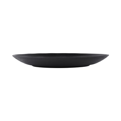 Melamine Round Plate - Black