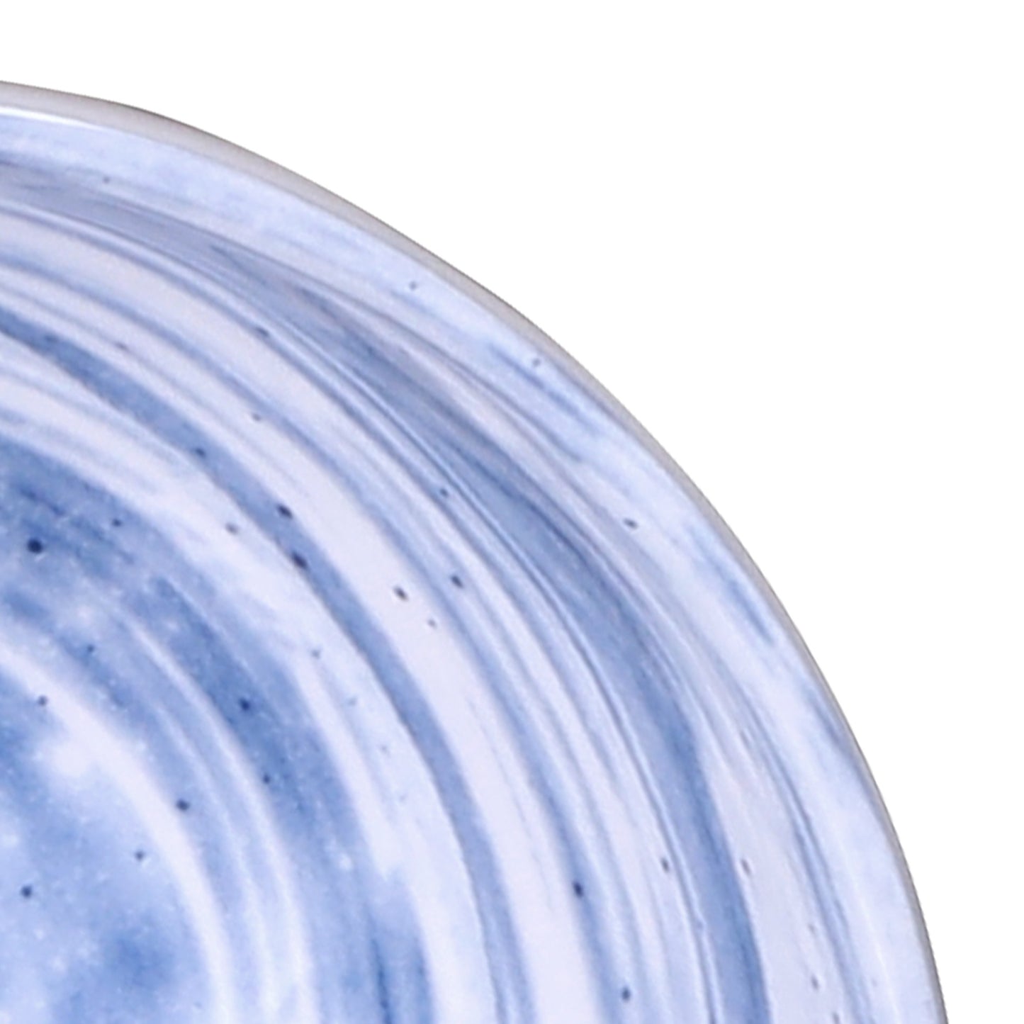 Melamine Round Bowl - Navy Design