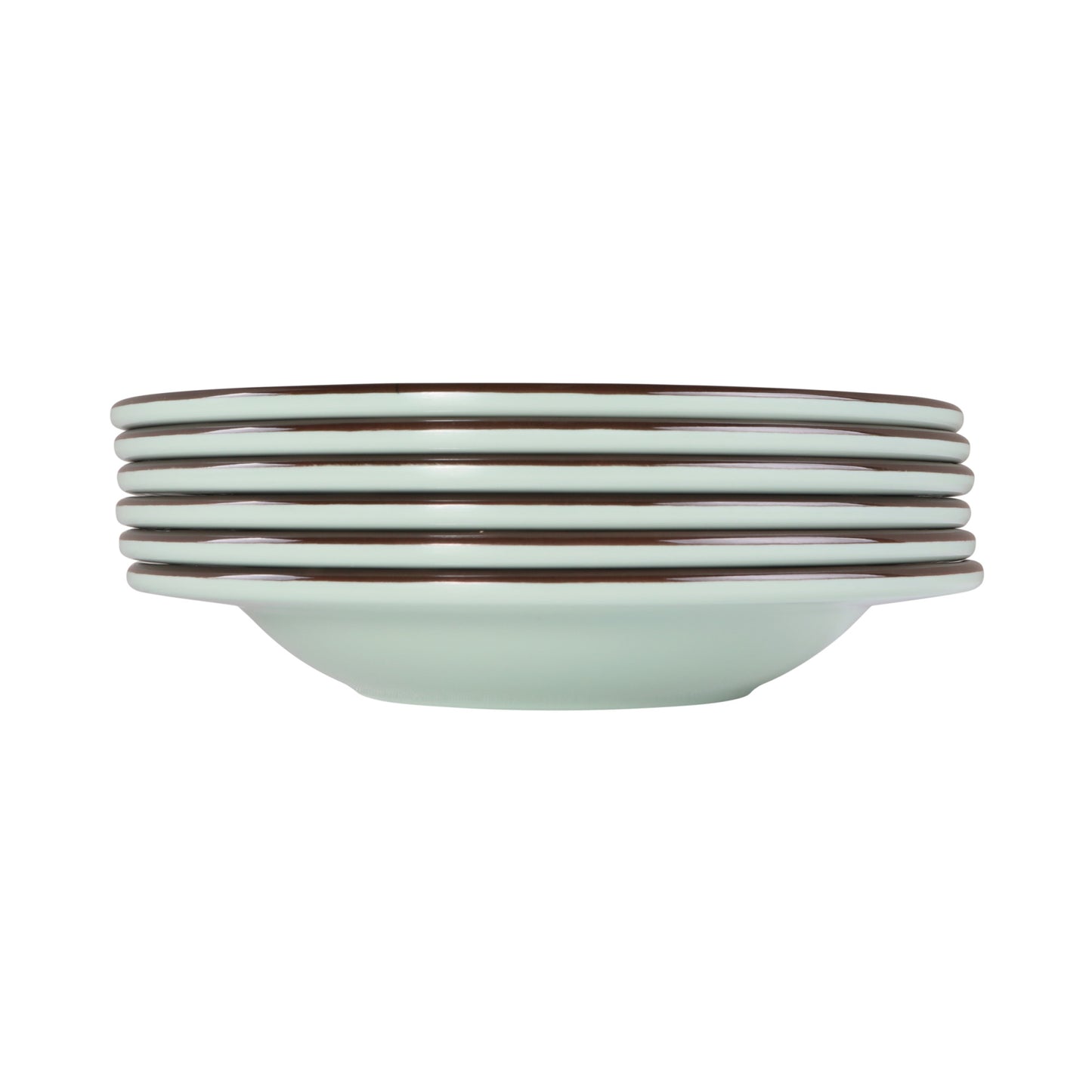 Melamine Round Crackle Pasta/Soup Bowl - Hemlock