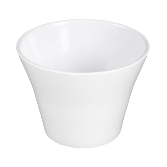 Melamine Medium Crock - White