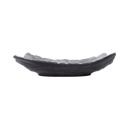 Melamine Rectangular Bowl - Coal