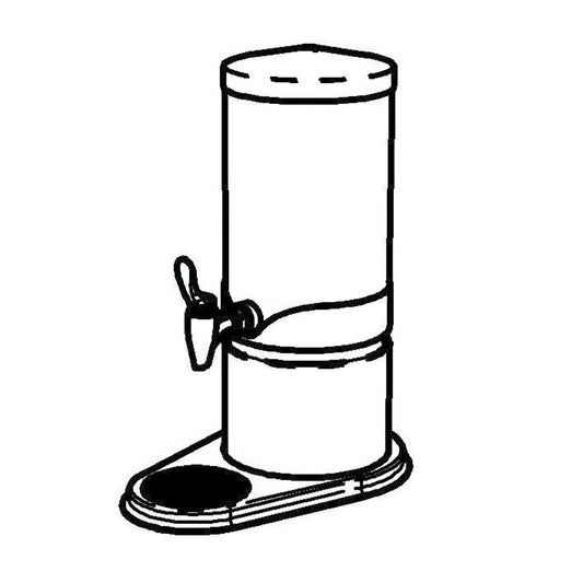 ELEGANCE Juice Dispenser 'Extra'   Model Gold (5 l)   Li