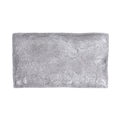 Melamine Rectangular Plate - Coal
